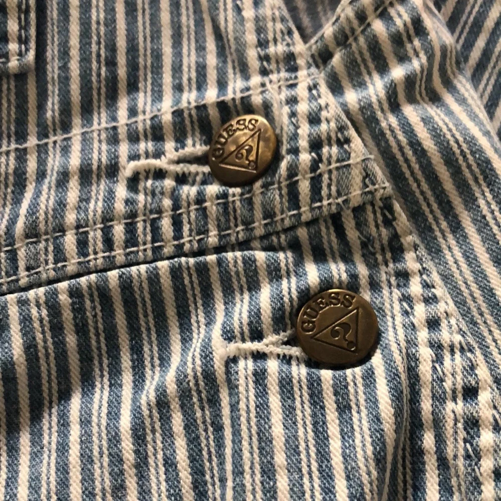 VINTAGE RARE DESIGN GUESS OVERALLS - Picture 13 of 16